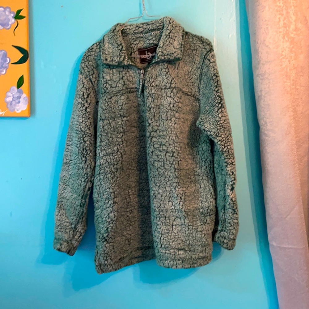 Emerald green pullover